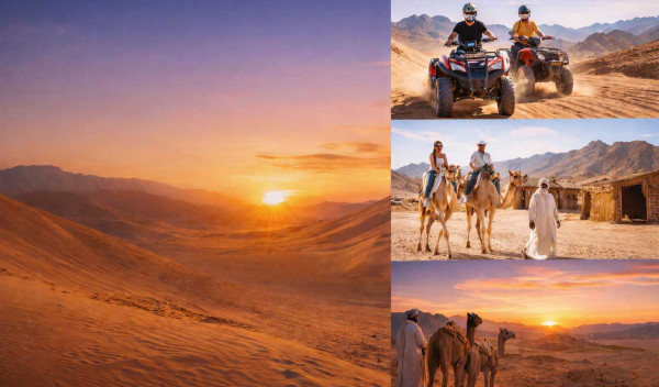 Quad Bike, Desert Safari, and Camel Ride Adventure