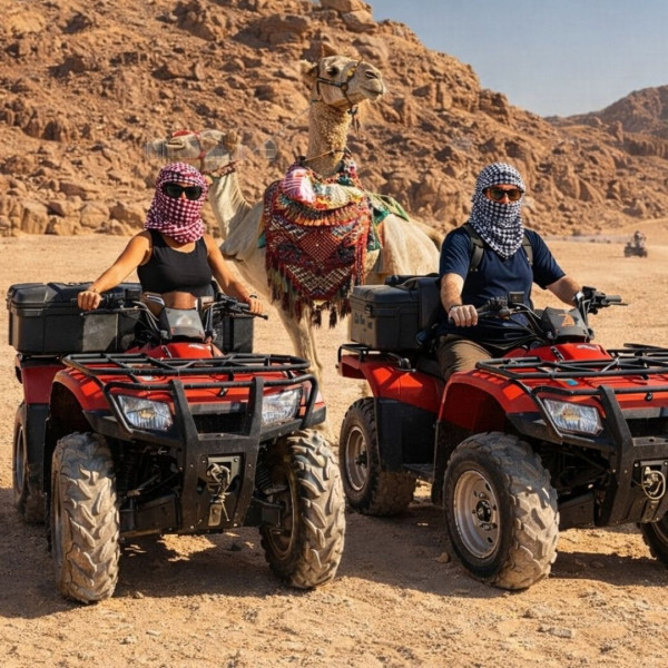 Quad Bike, Desert Safari &amp; Camel Ride Adventure