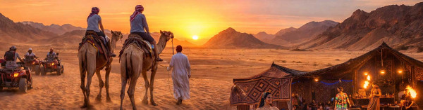 Desert Safari by Quad Bike, Camel Ride &amp; Bedouin Dinner with Show