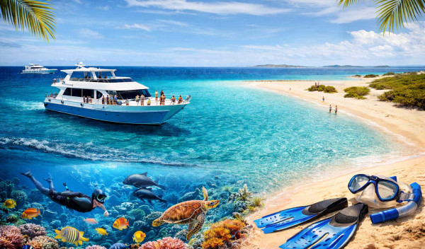 Hamata Islands Snorkeling Trip by VIP Boat